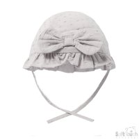H44-G: Grey Dotty Hat (0-24 Months)